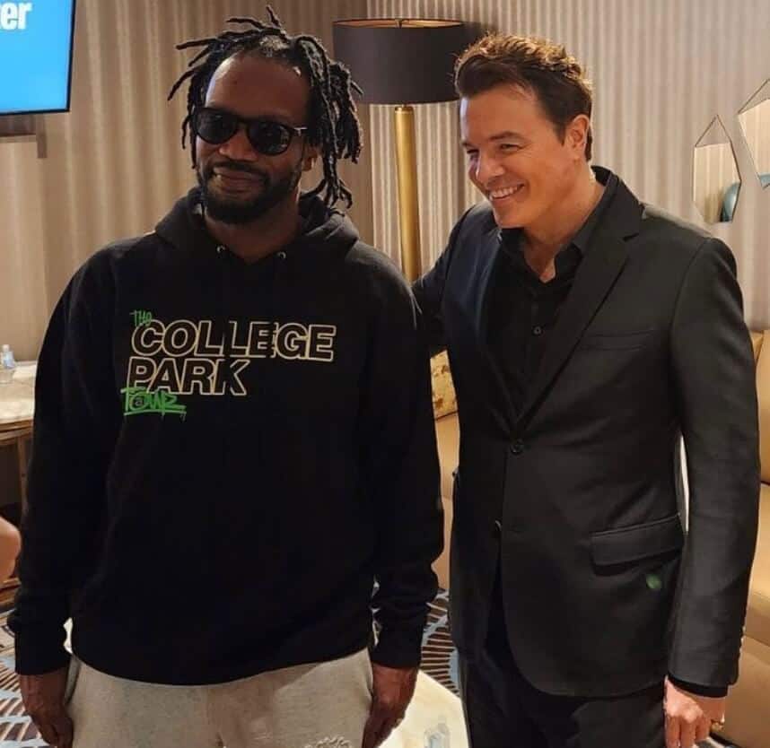 Seth MacFarlane with Juicy J