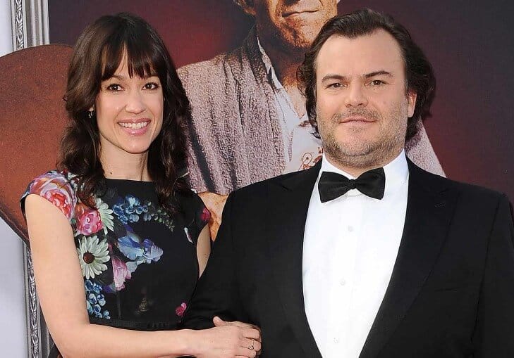 Tanya Haden with husband Jack Black