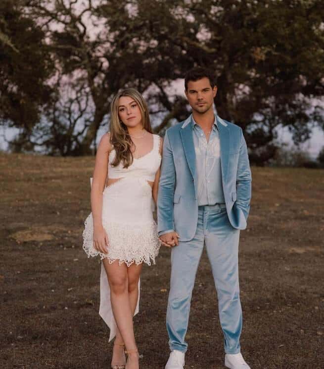 Taylor Lautner on WEDDING REHEARSAL DINNER