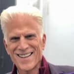 Ted Danson wearing purple for Spirit Day