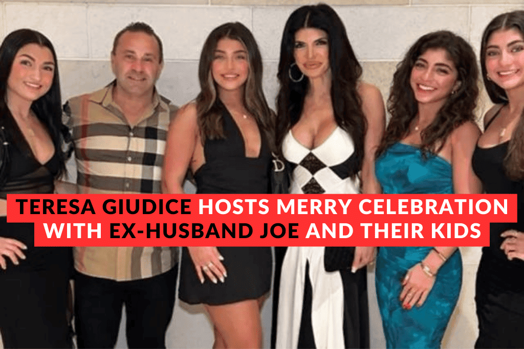 Teresa Giudice Hosts Merry Celebration With Ex Husband Joe And Their Kids