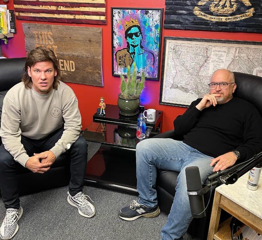 Theo Von with Louis C.K