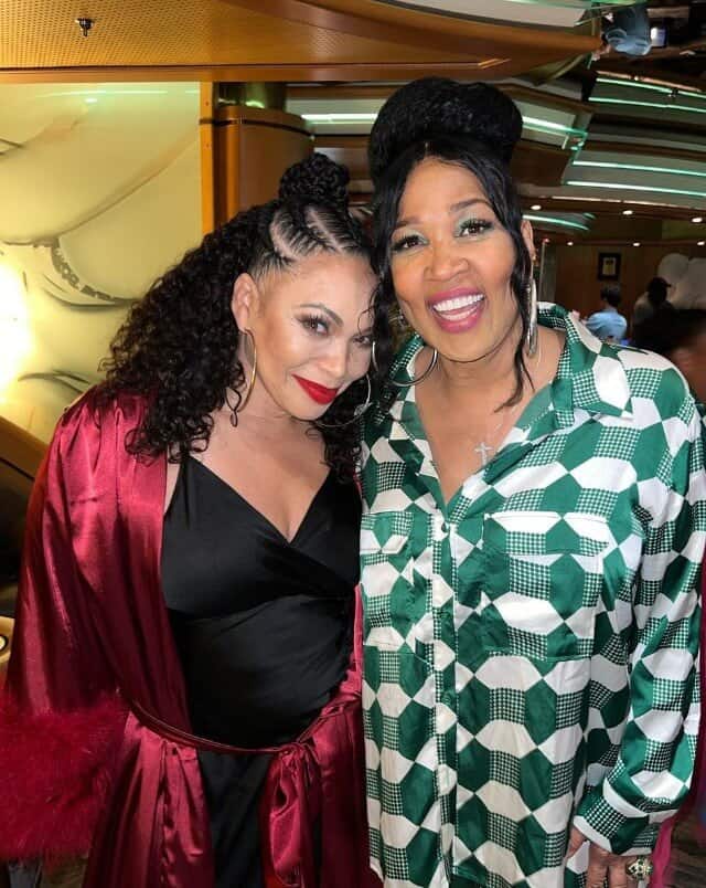 Tisha Campbell with Kym Whitley