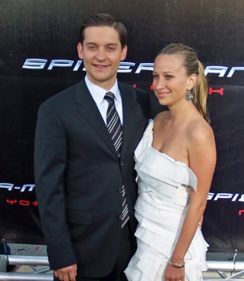 Tobey Maguire with Jennifer Meyer