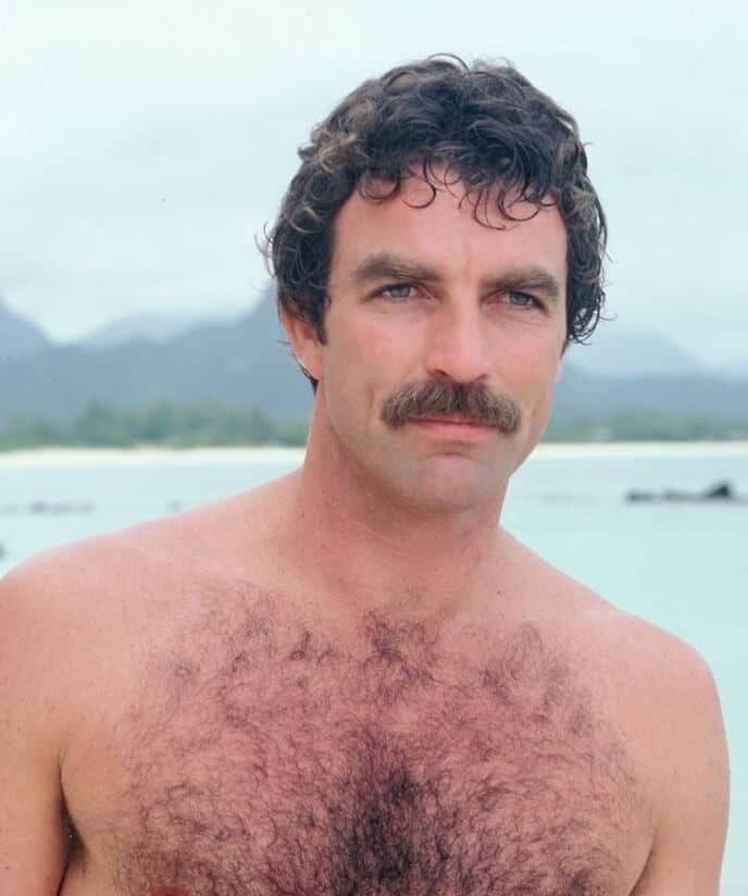 Tom Selleck shirtless photo