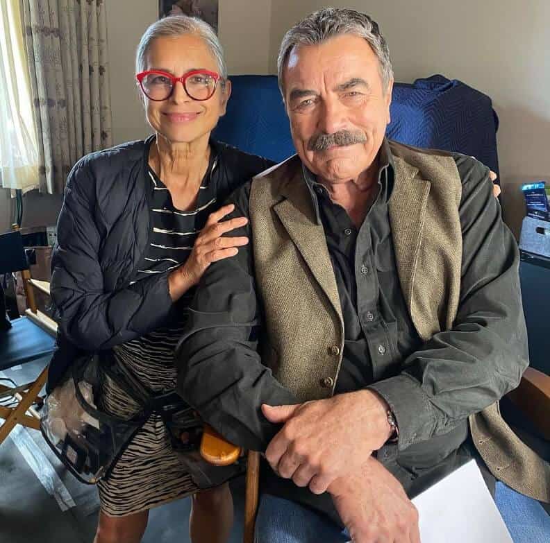 Tom Selleck with Helen Robertson