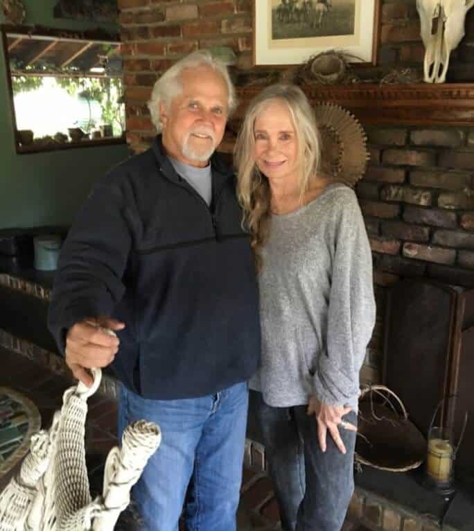 Tony Dow enjoying holidays with wife