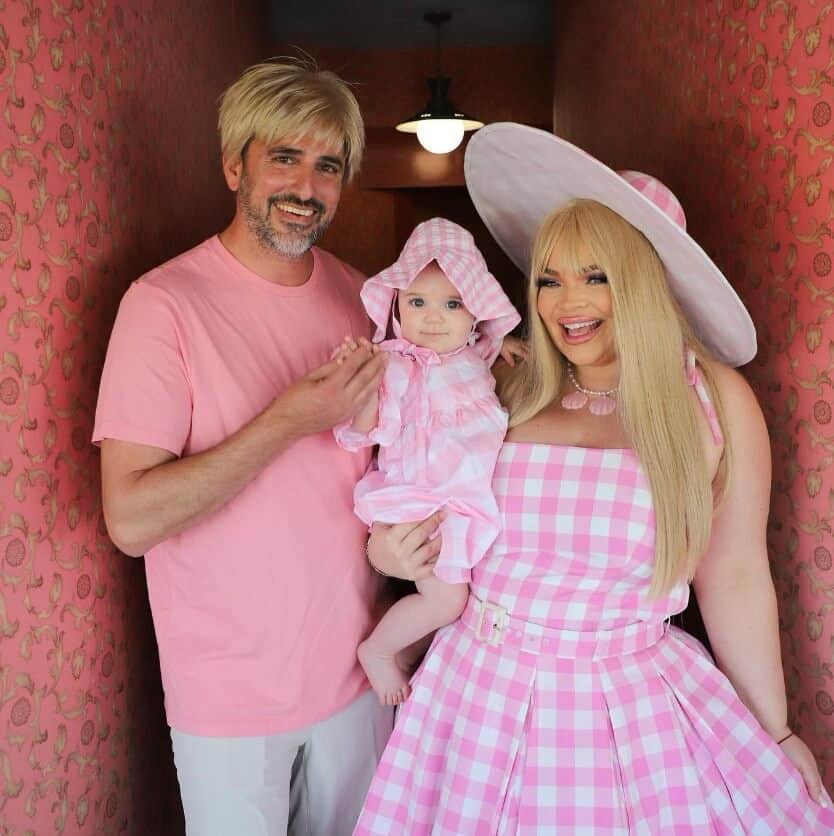 Trisha Paytas with family