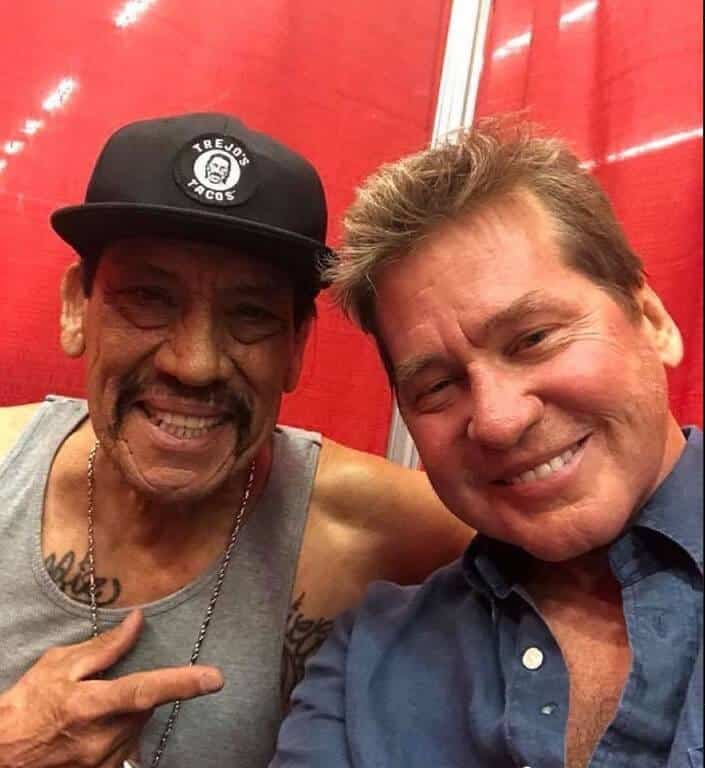 Val Kilmer with Danny Trejo