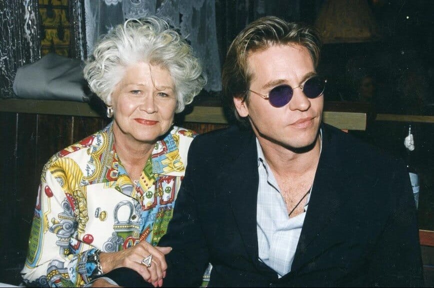 Val Kilmer with her mom