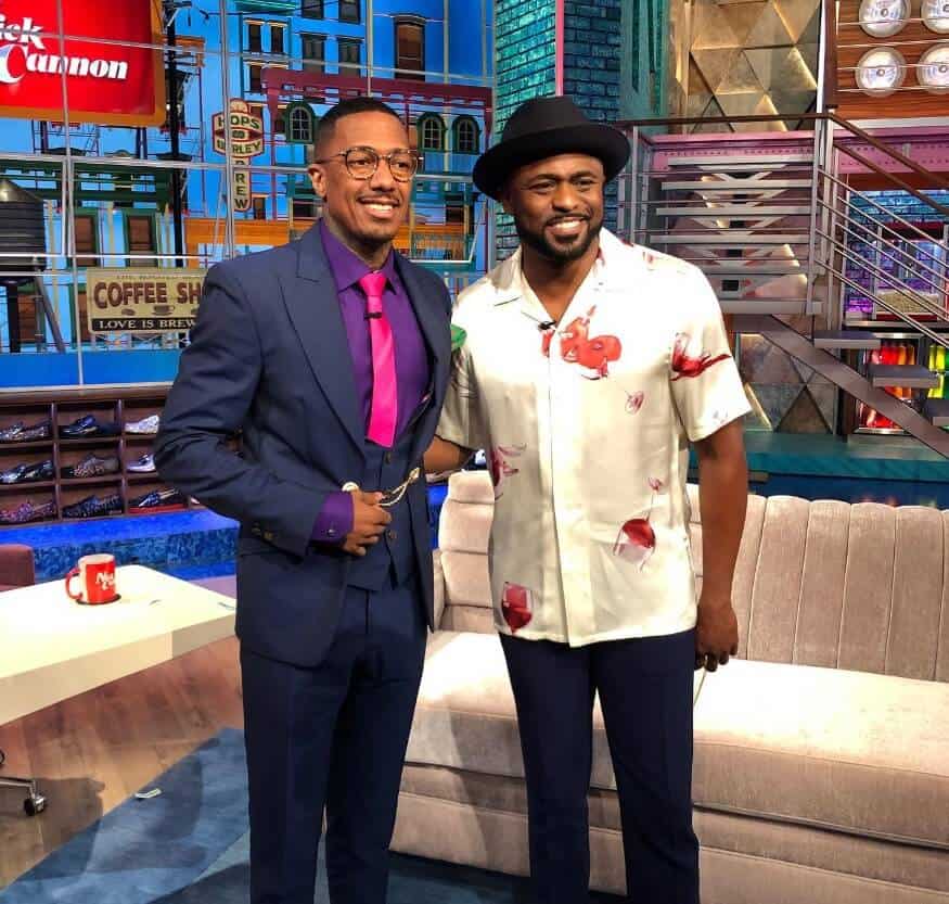 Wayne Brady with NICK CANNON