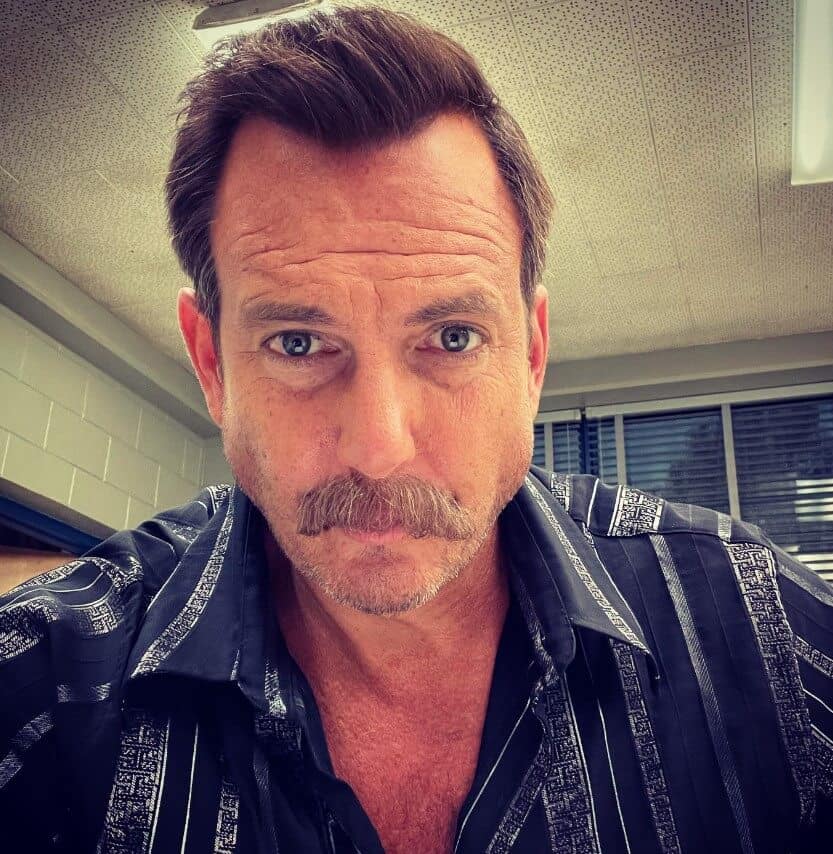 Will Arnett posing for selfie