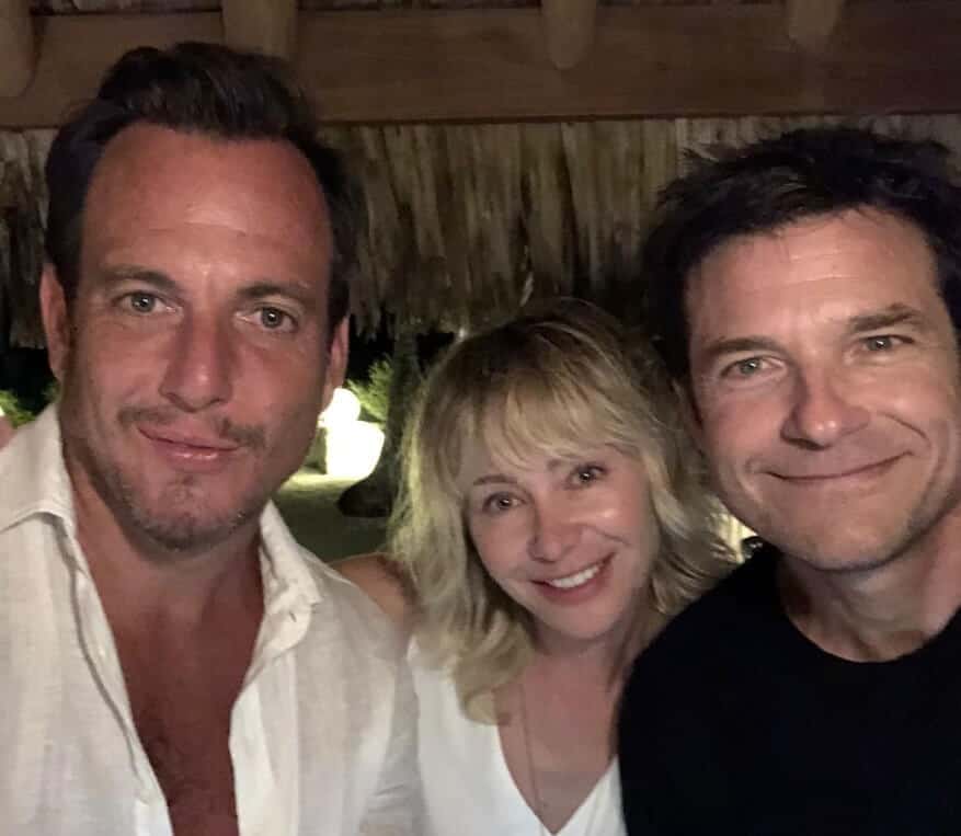 Will Arnett with family