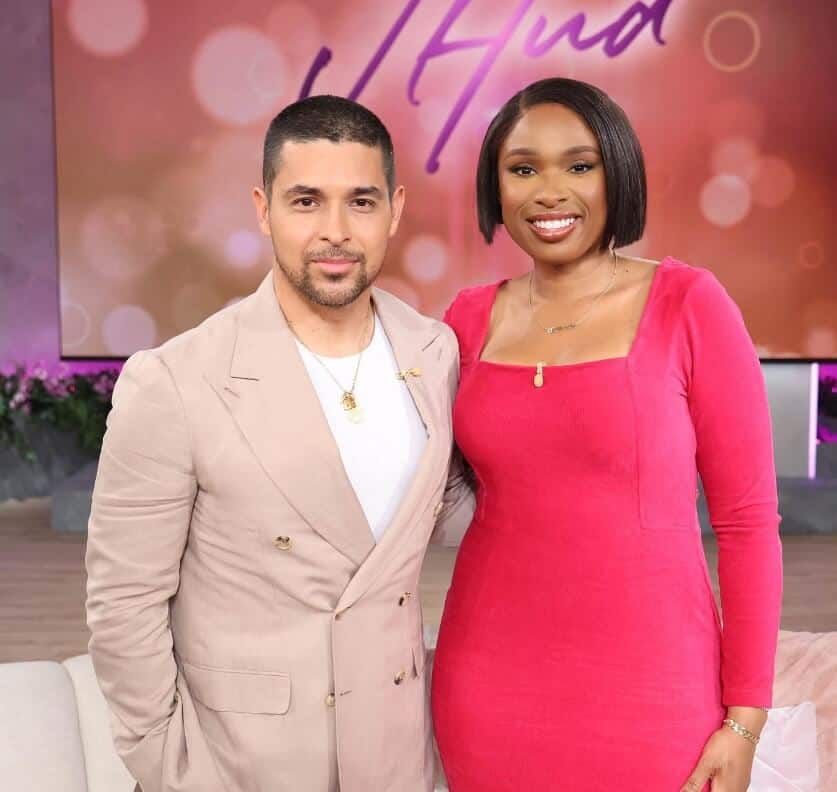 Wilmer Valderrama with Jennifer Hudson