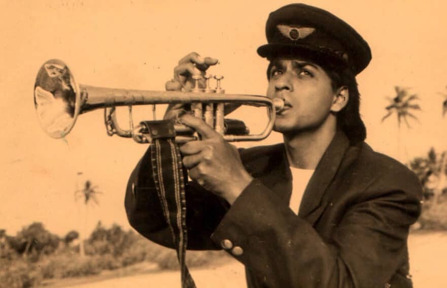 vintage picture of Shah Rukh Khan